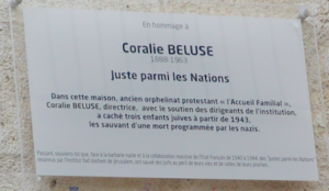 A Orléans, Coralie Beluse, ancienne membre de l'église réformée, reconnue 'Juste'