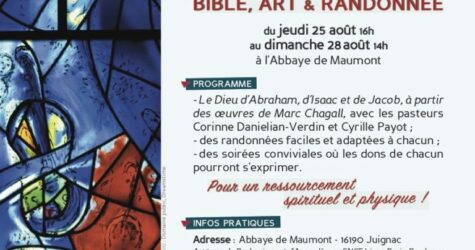 Bible, art & randonnée