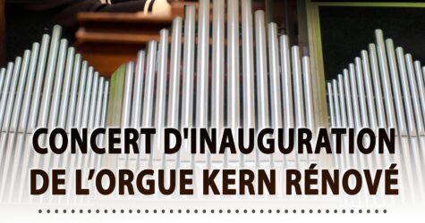 Concert d’inauguration de l’orgue Kern – Orléans