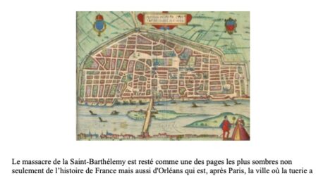 La Saint-Barthélemy à Orléans par ses témoins