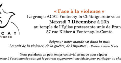 Face à la violence