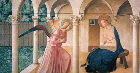 Choix des couleurs et ornements : l’Annonciation de Fra Angelico du couvent de San Marco à Florence,