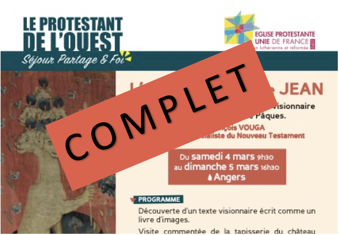 L'Apocalypse de Jean Régionouest