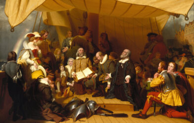 L’embarquement des pèlerins