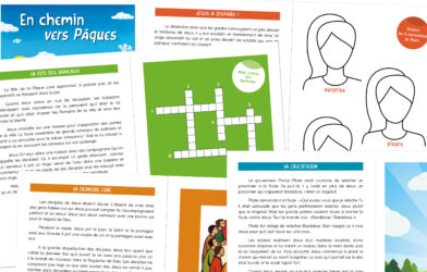 Un parcours ludique pour raconter la Semaine sainte