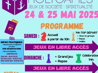 Week-end Holygames les 24 et 25 mai à Mouzeuil St Martin