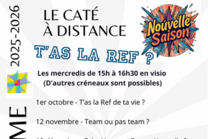Le caté à distance
