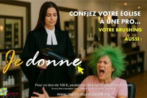 CONFIEZ VOTRE ÉGLISE À UNE PRO… VOTRE BRUSHING AUSSI !