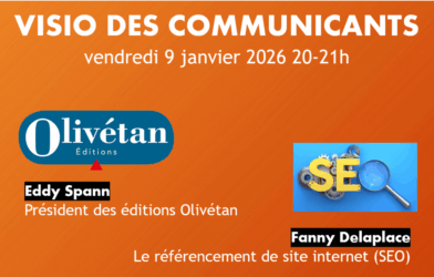 Visio des Communicants – vendredi 9 janvier de 20h à 21h ! S’inscrire ici