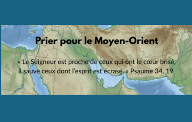 Priez pour le Moyen-Orient