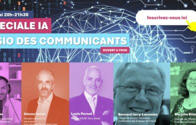 Visio des communicants spéciale IA : mardi 12 mai de 20h à 21h30