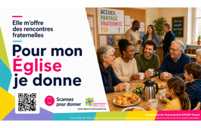Campagne d&rsquo;appel aux dons : « Pour mon Église je donne »